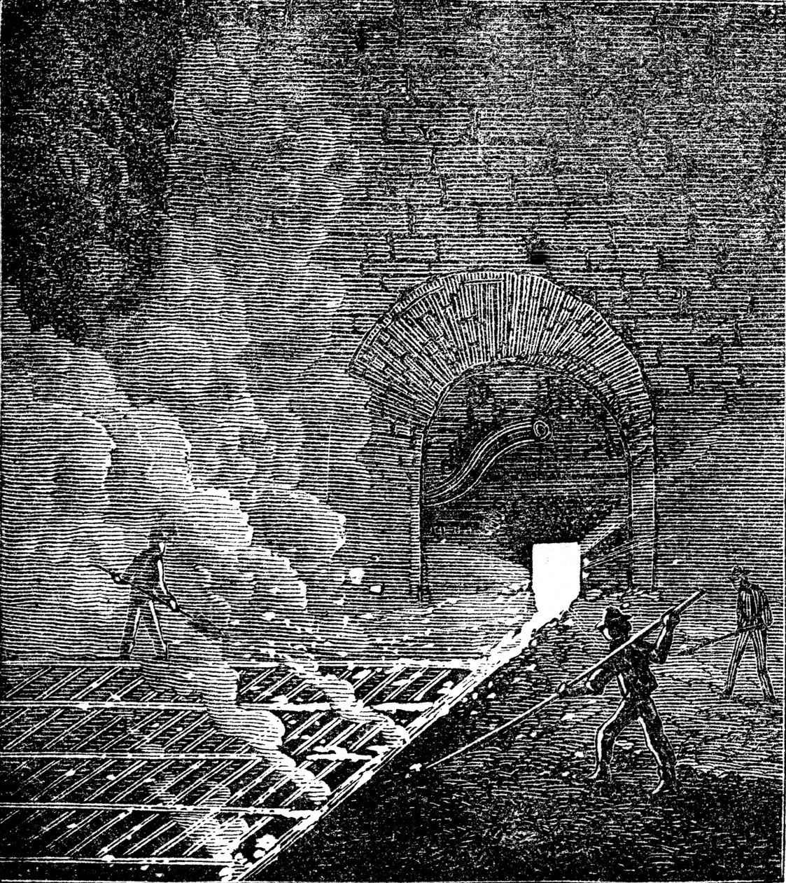 Phoenix Iron and Bridge Works, Phoenixville, Pennsylvania, 1873 af Unbekannt