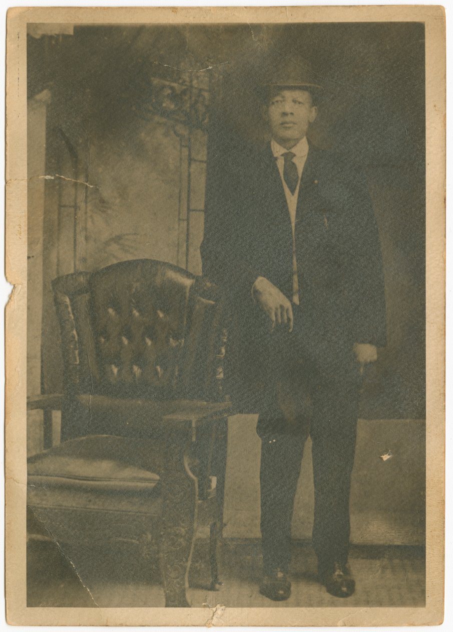 Fotografi portræt af Samuel Grant, før 1926. af Unbekannt