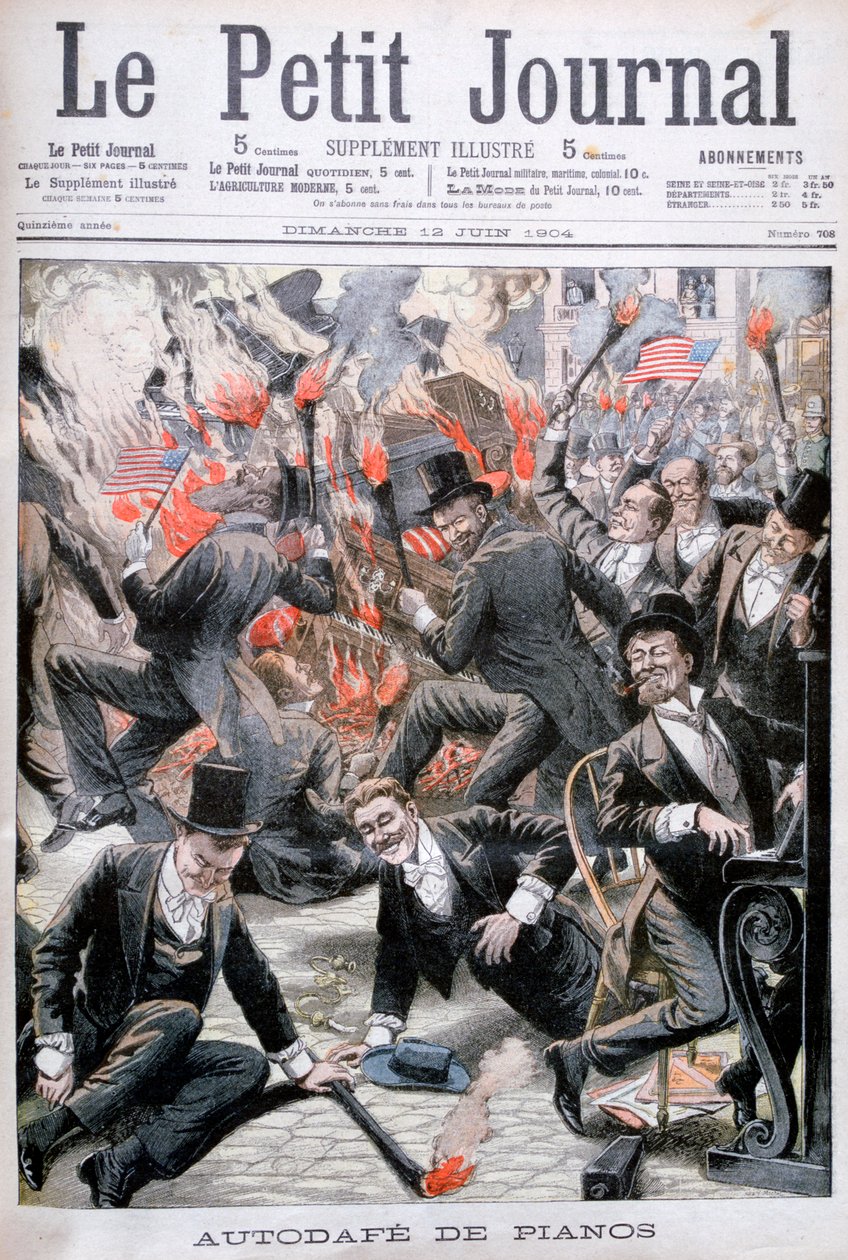 Klaverbrænding, USA, 1904 af Unbekannt