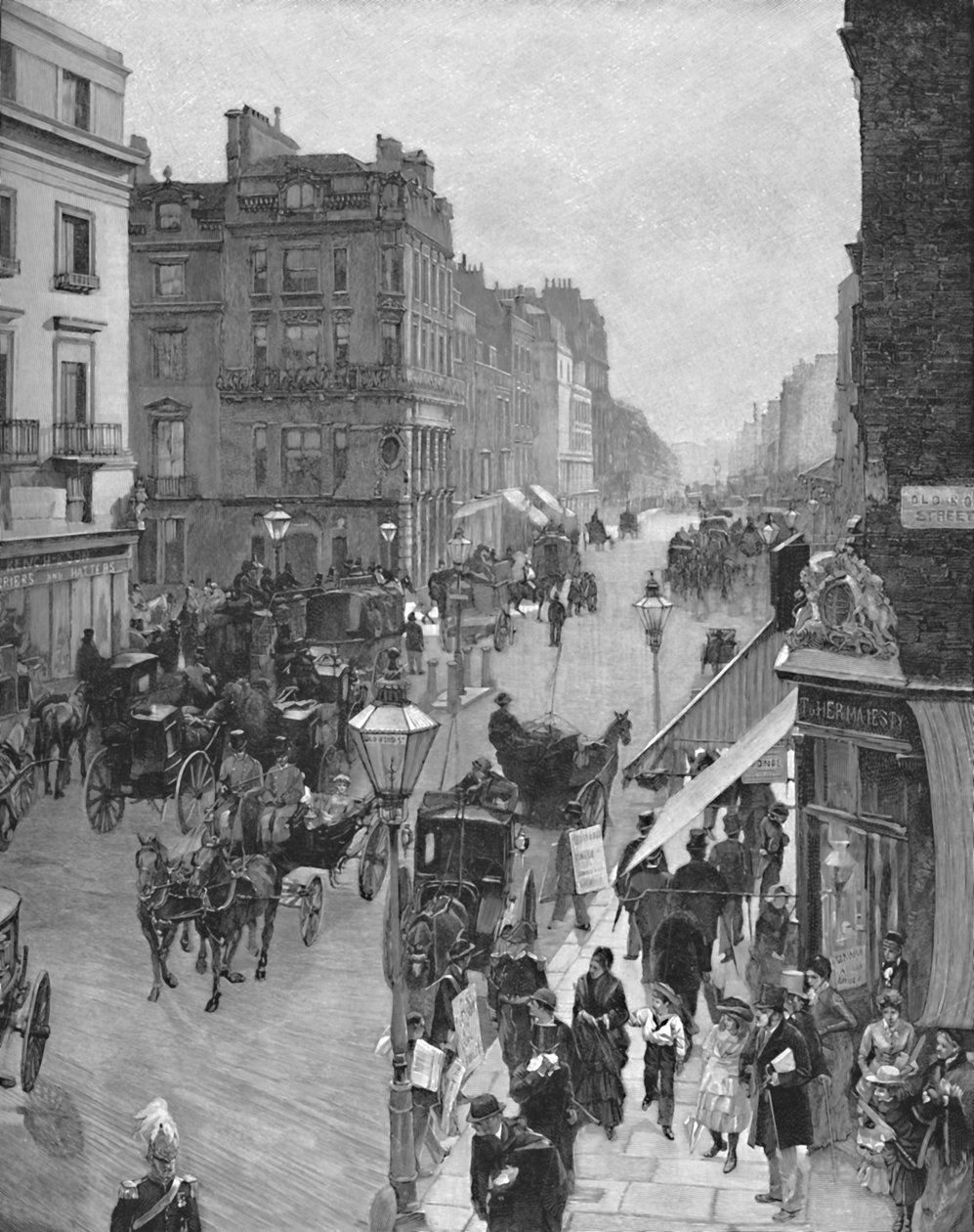 Piccadilly, c1883, 1896 af Unbekannt