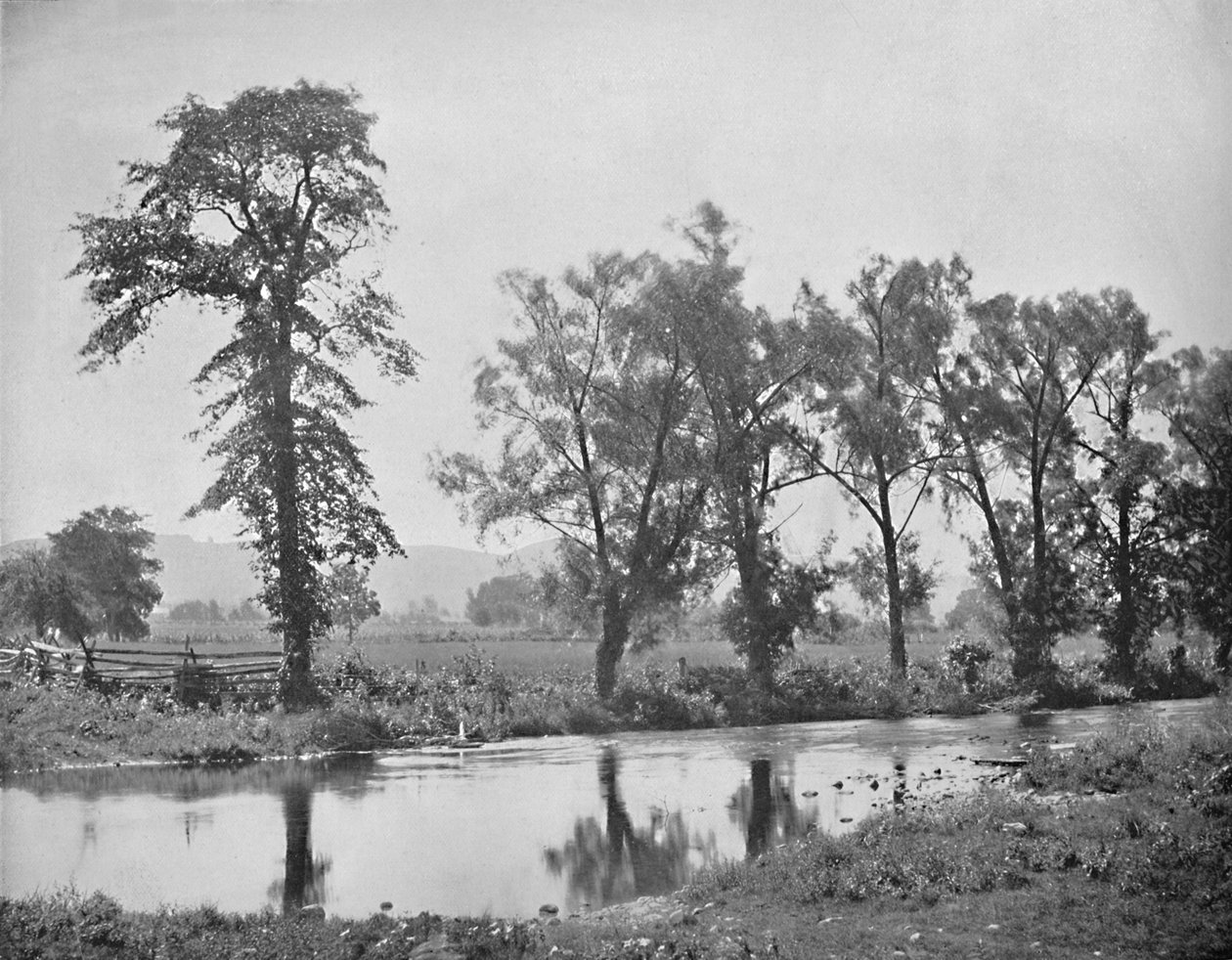 Malerisk udsigt nær Schooleys Mount, New Jersey, c1897. af Unbekannt