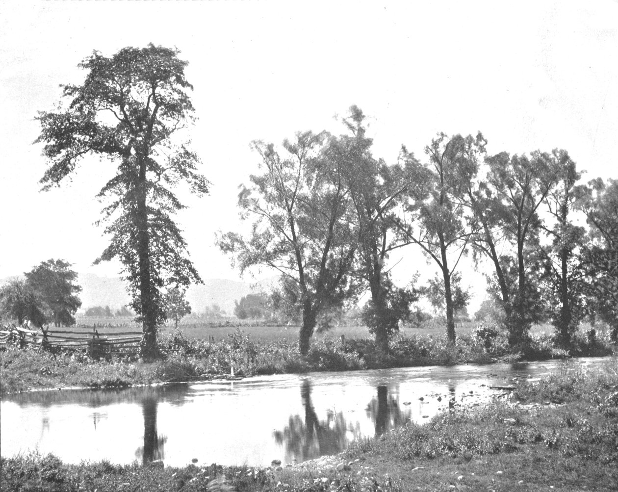 Malerisk udsigt nær Schooleys Mount, New Jersey, USA, c1900. af Unbekannt