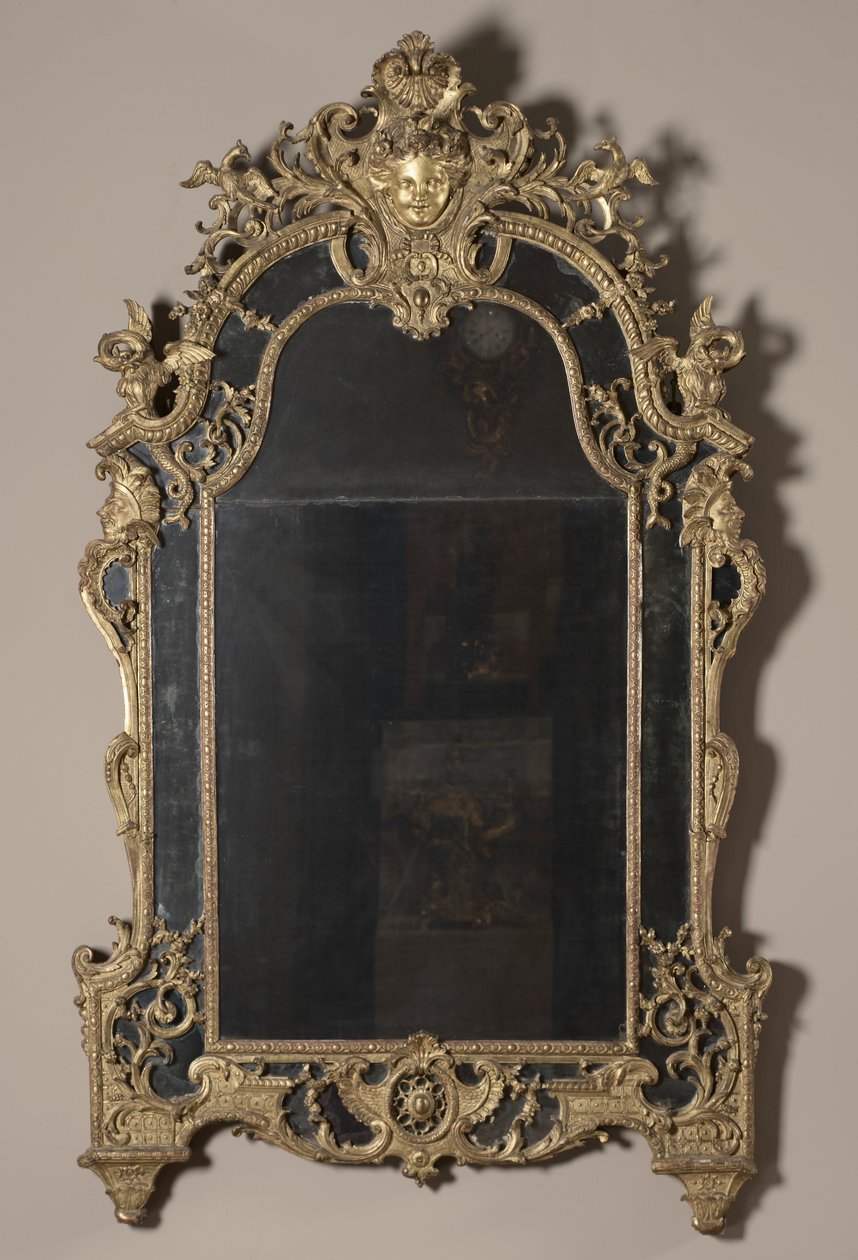 Pier Mirror Trumeau, ca. 1715. af Unbekannt