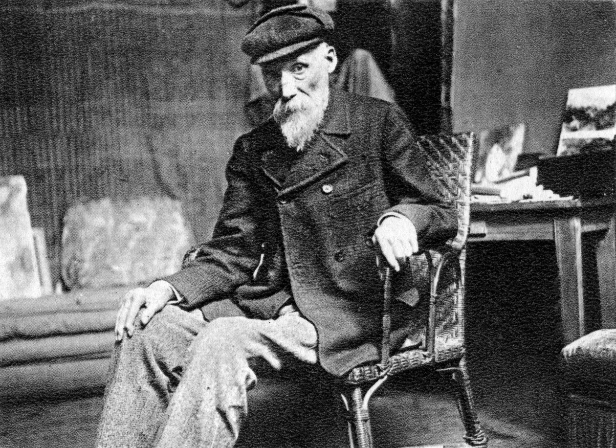 Pierre-Auguste Renoir, fransk kunstner, 1917 af Unbekannt