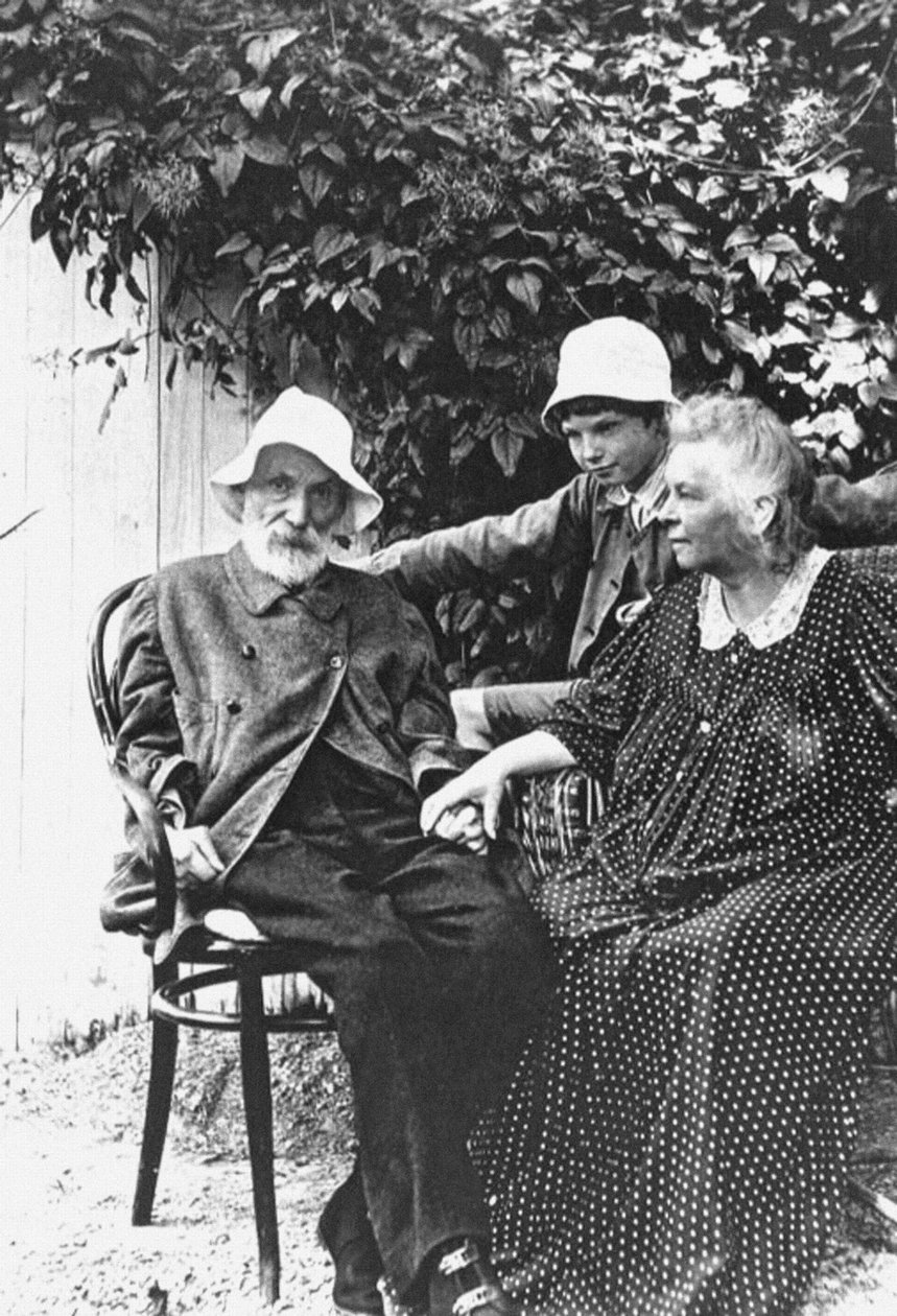 Pierre-Auguste og Aline Renoir, Les Collettes i Cagnes af Unbekannt