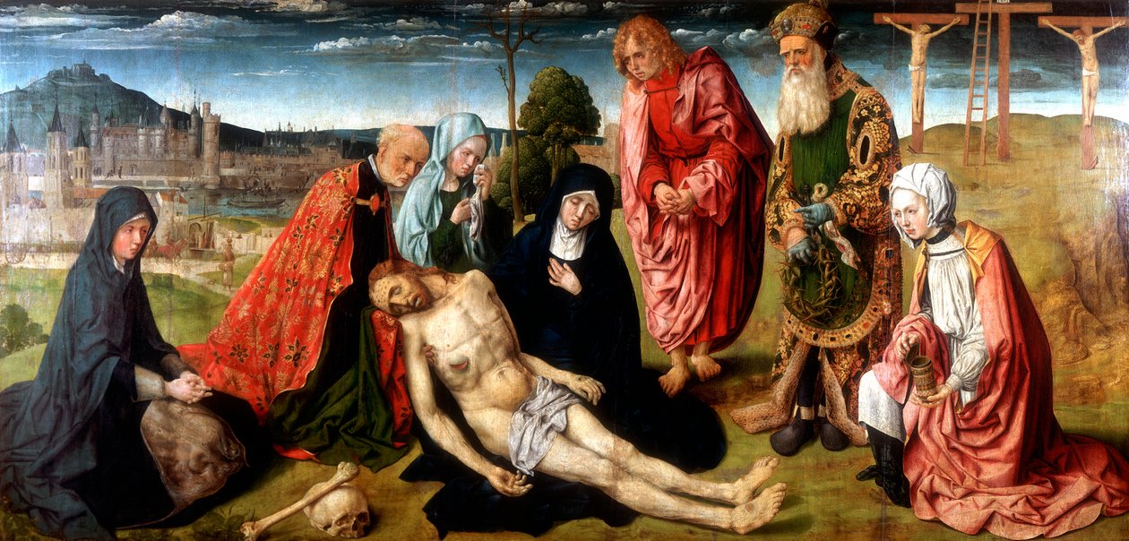 Pieta af Saint-Germain-des-Pres, c1500 af Unbekannt