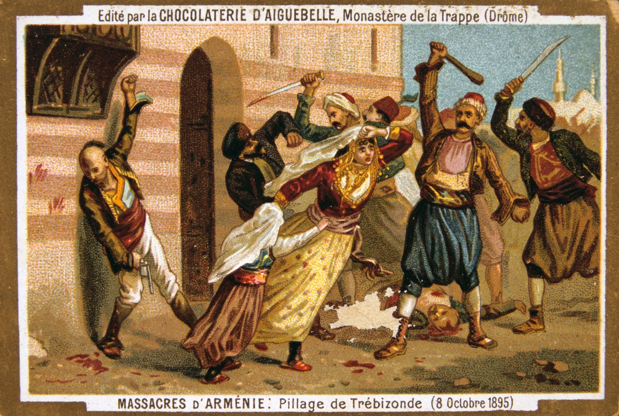 Plyndring af Trebizond, 8. oktober 1895 af Unbekannt