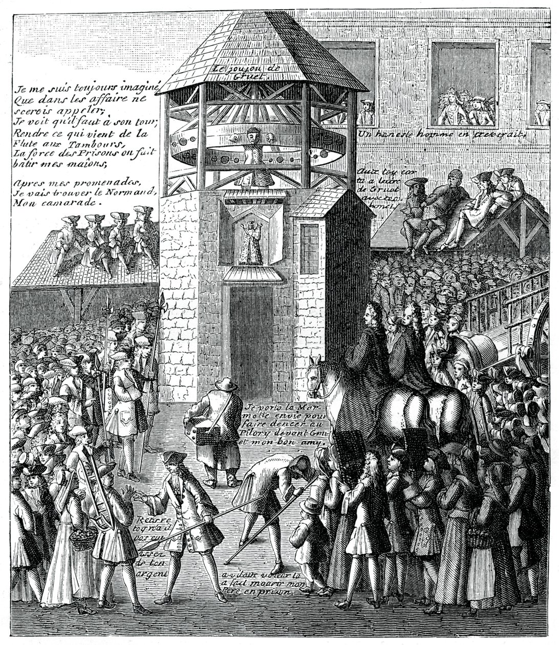Pillory In The Market, 1885 af Unbekannt