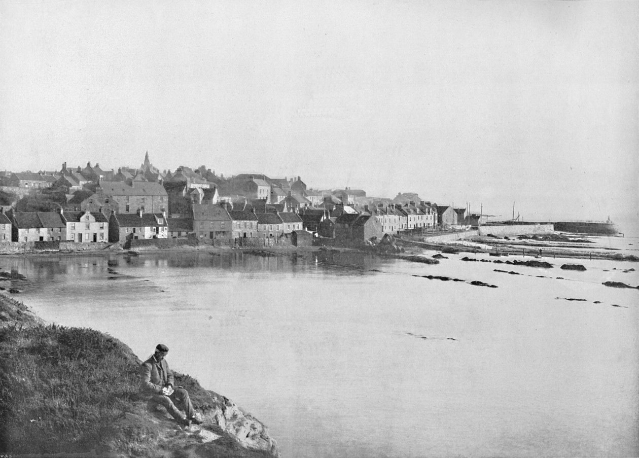 Pittenweem - Fra Vesten, 1895 af Unbekannt