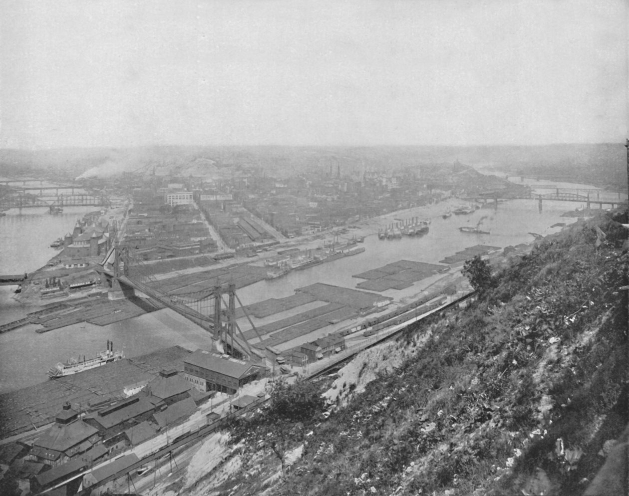 Pittsburgh, i Pennsylvania, 1800-tallet af Unbekannt