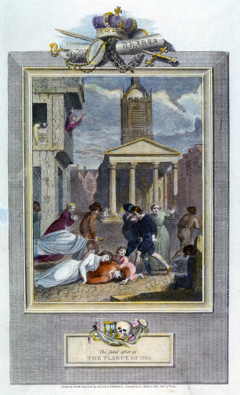 London-pesten, 1665 1810 af Unbekannt