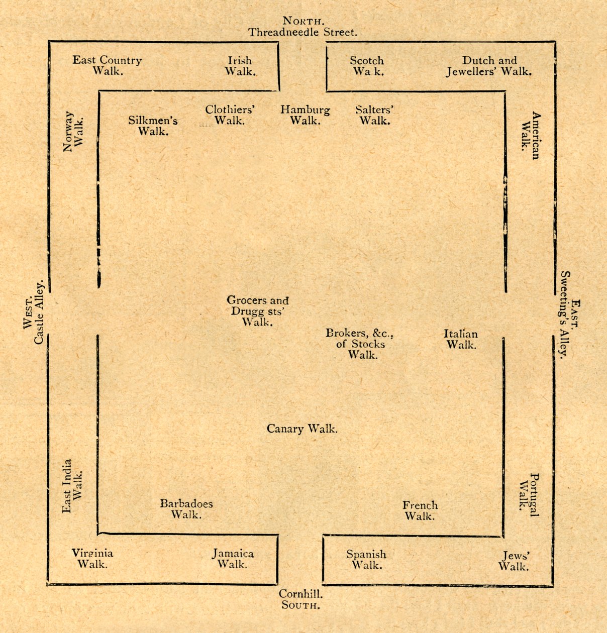 Plan for udvekslingen i 1837, 1897. af Unbekannt