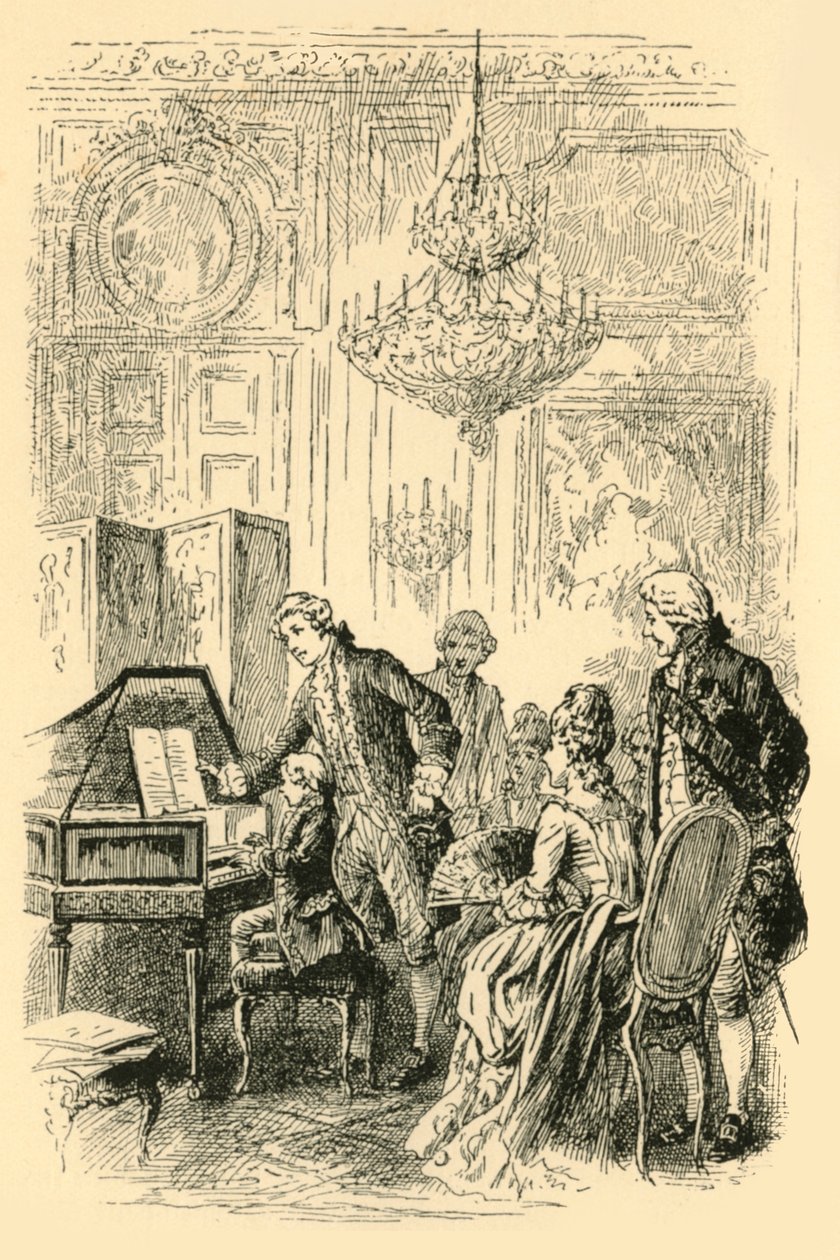 Spillede for retten i Versailles, 1907. af Unbekannt