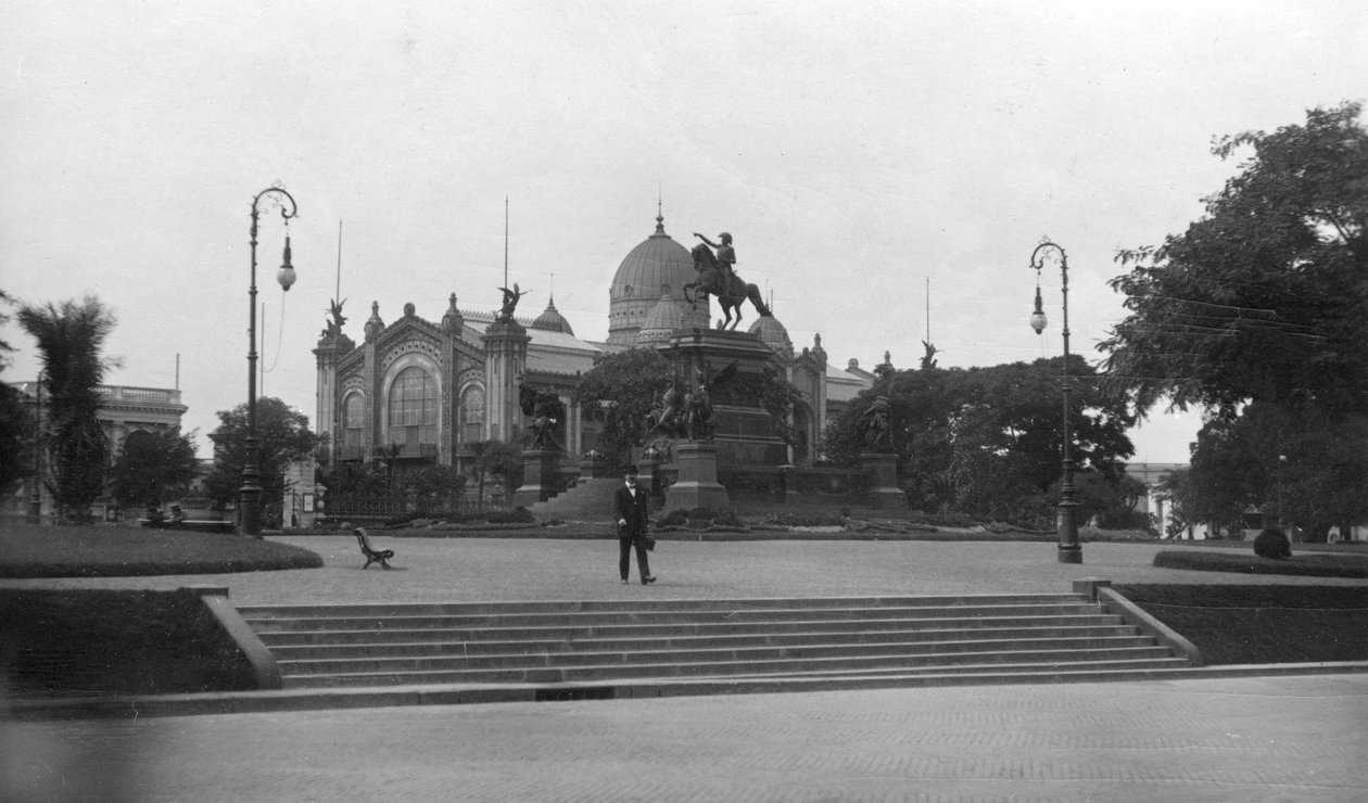 Plaza San Martin, Buenos Aires, Argentina, begyndelsen af det 20. århundrede af Unbekannt