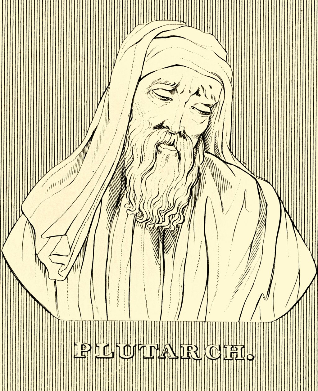 Plutarch, ca. AD46-c120, 1830. af Unbekannt
