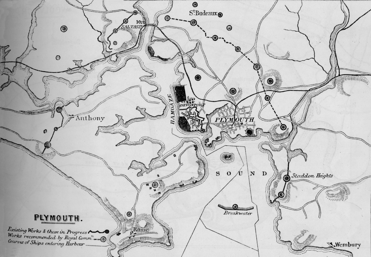 Plymouth, 1884 af Unbekannt