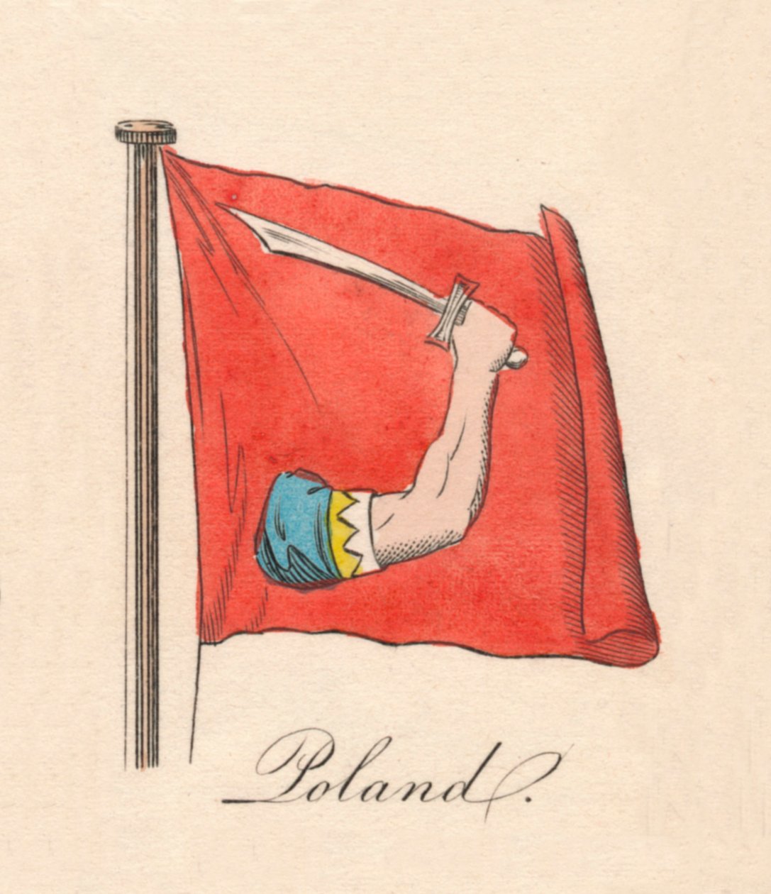 Polen, 1838 af Unbekannt