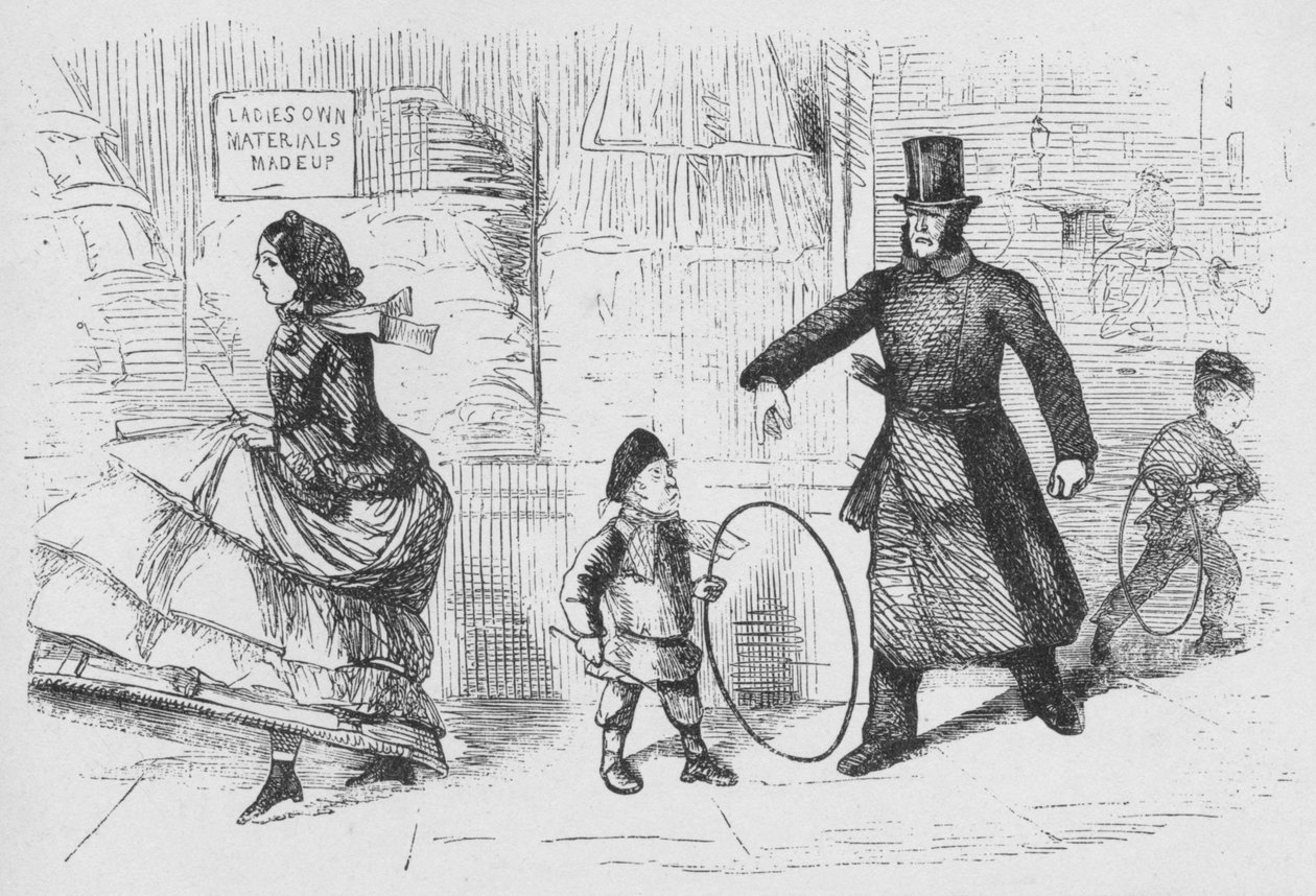 Politi tegneserie i ugebladet, c1859, 1938 af Unbekannt