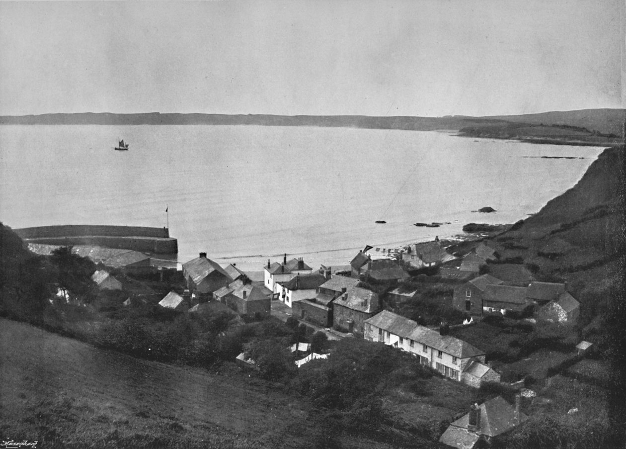 Polkerris - A Remote Cornish Village, 1895 af Unbekannt