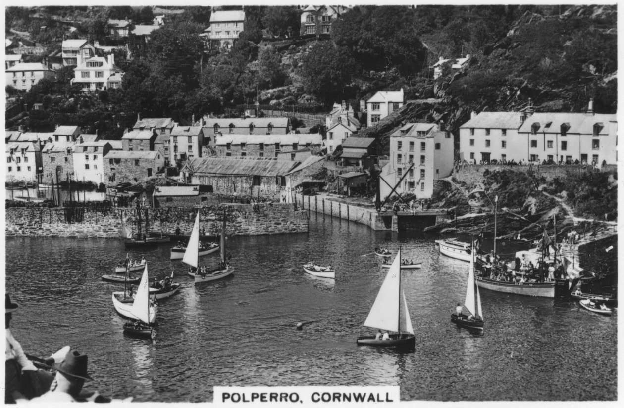 Polperro, Cornwall, 1936 af Unbekannt
