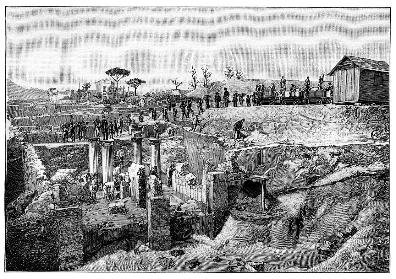 Pompeji, Italien, 1900 af Unbekannt