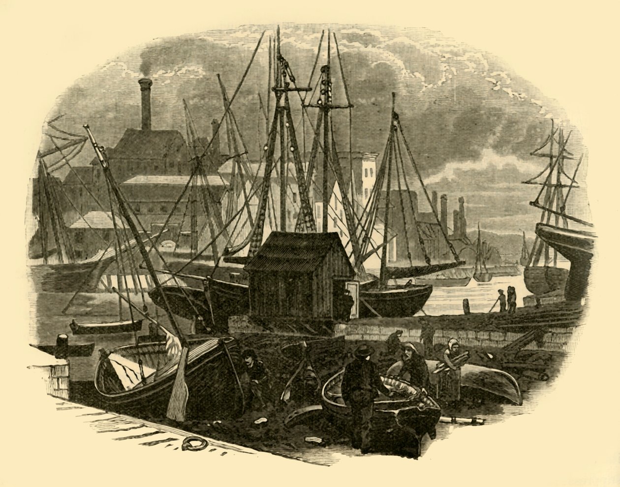 Poole Havn, 1898. af Unbekannt