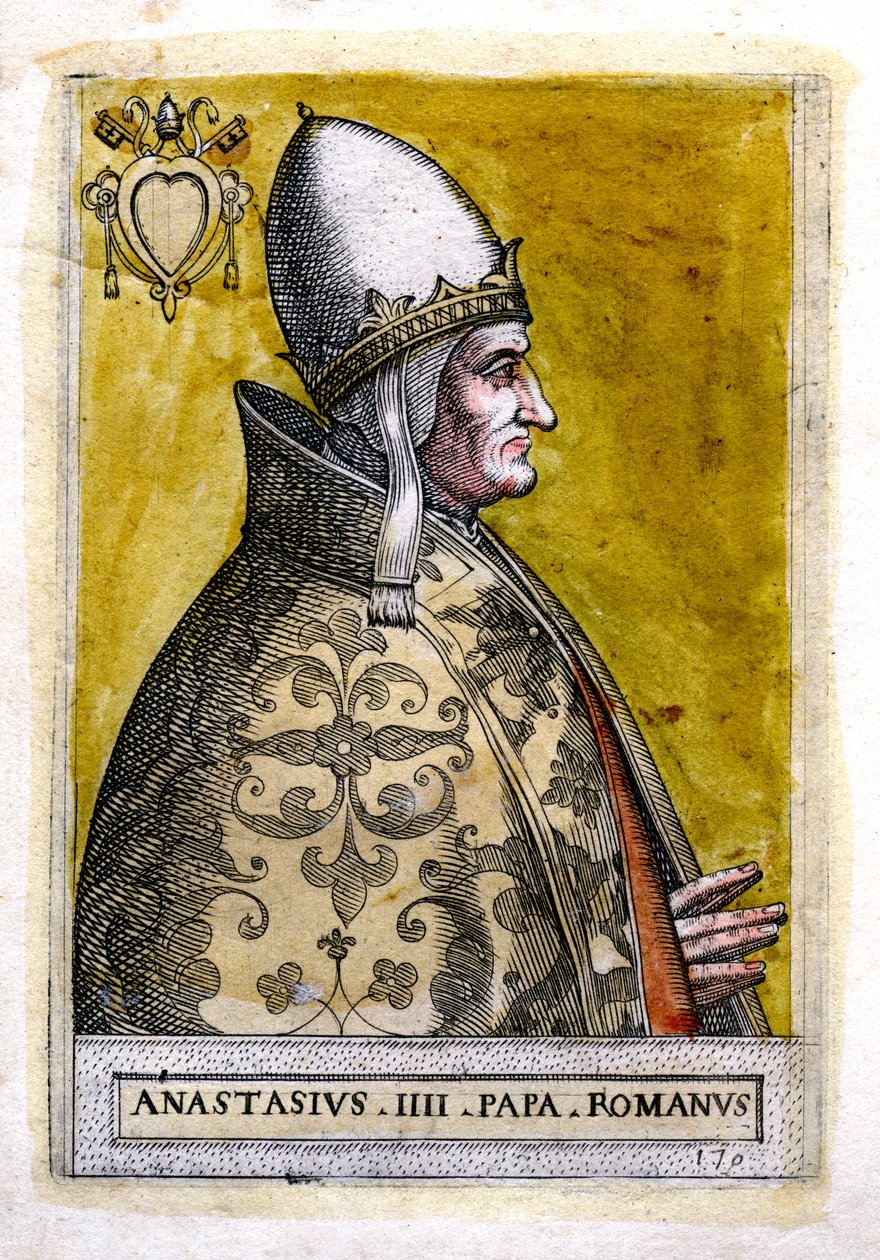 Pave Anastasius IV af Unbekannt