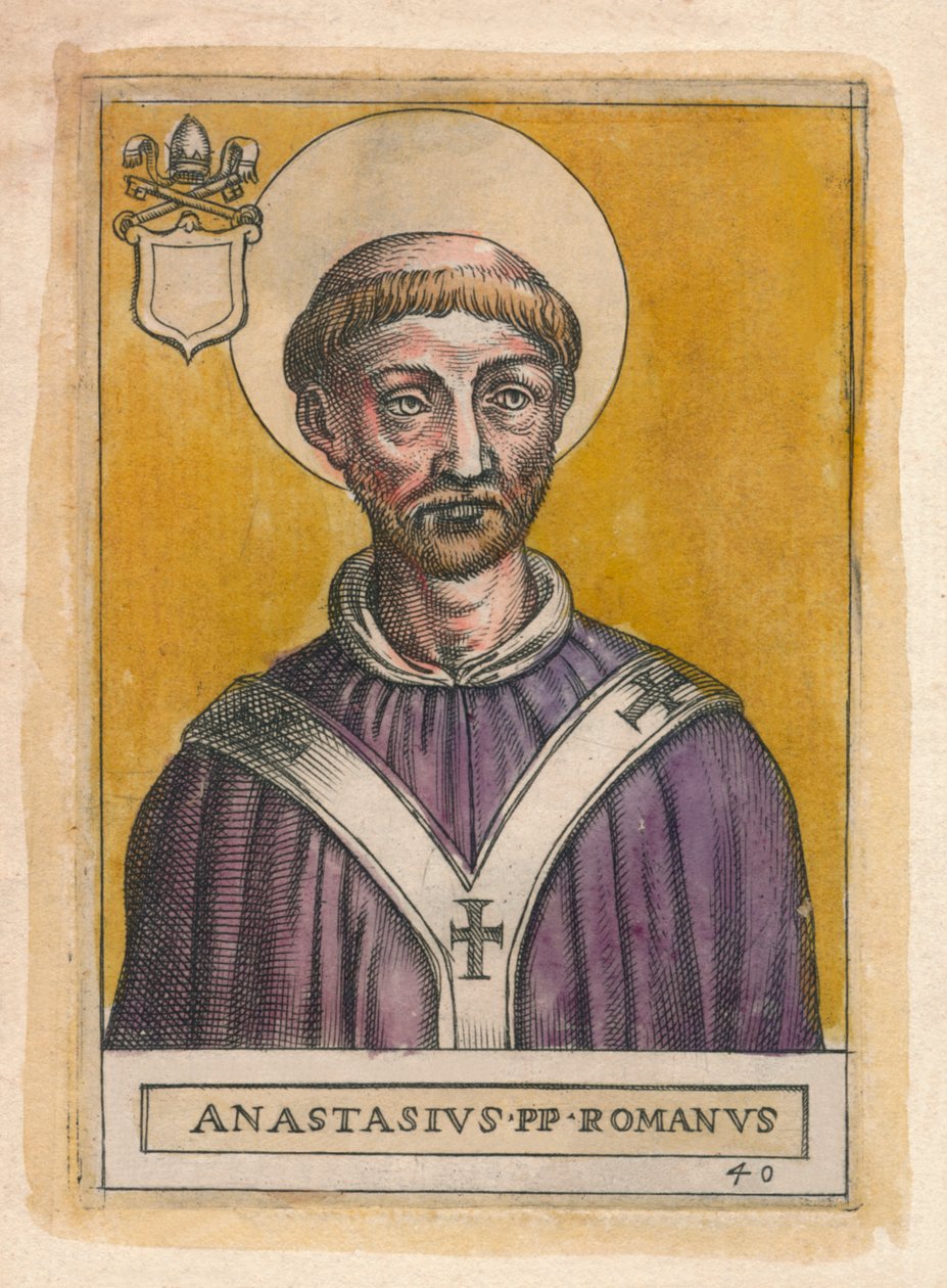 Pave Anastasius I. af Unbekannt