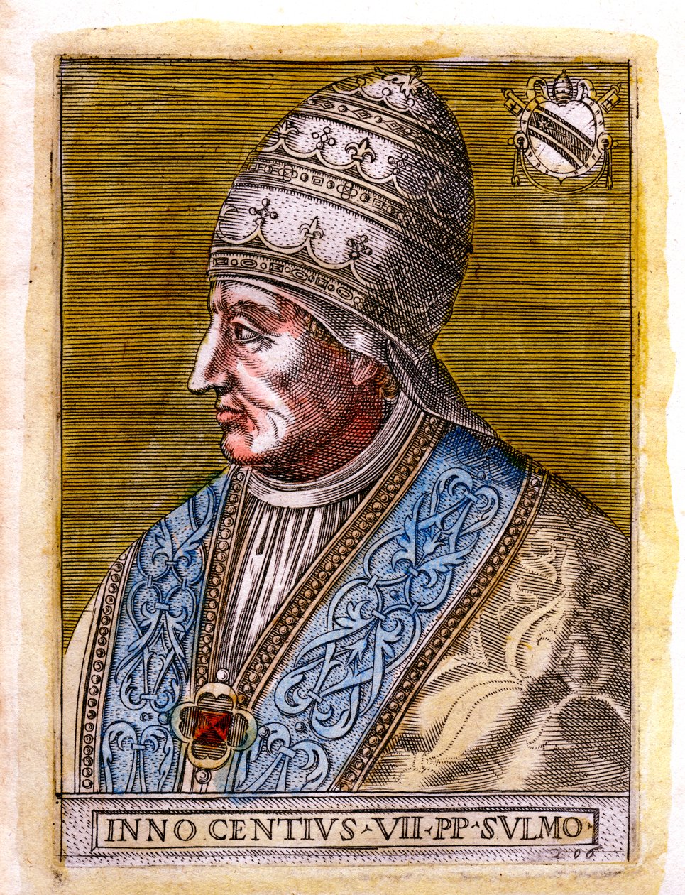 Pave Innocentius VII c1336-1406, c19. århundrede af Unbekannt