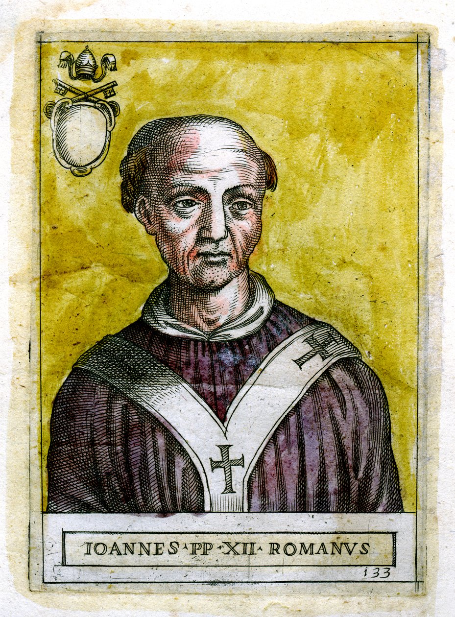 Pave Johannes XII c937-964, c1800-tallet af Unbekannt