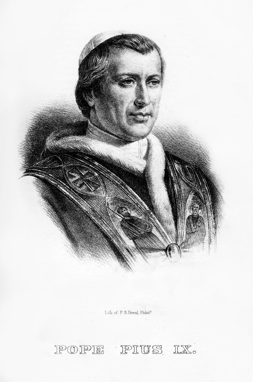 Pave Pius IV, 1854 af Unbekannt