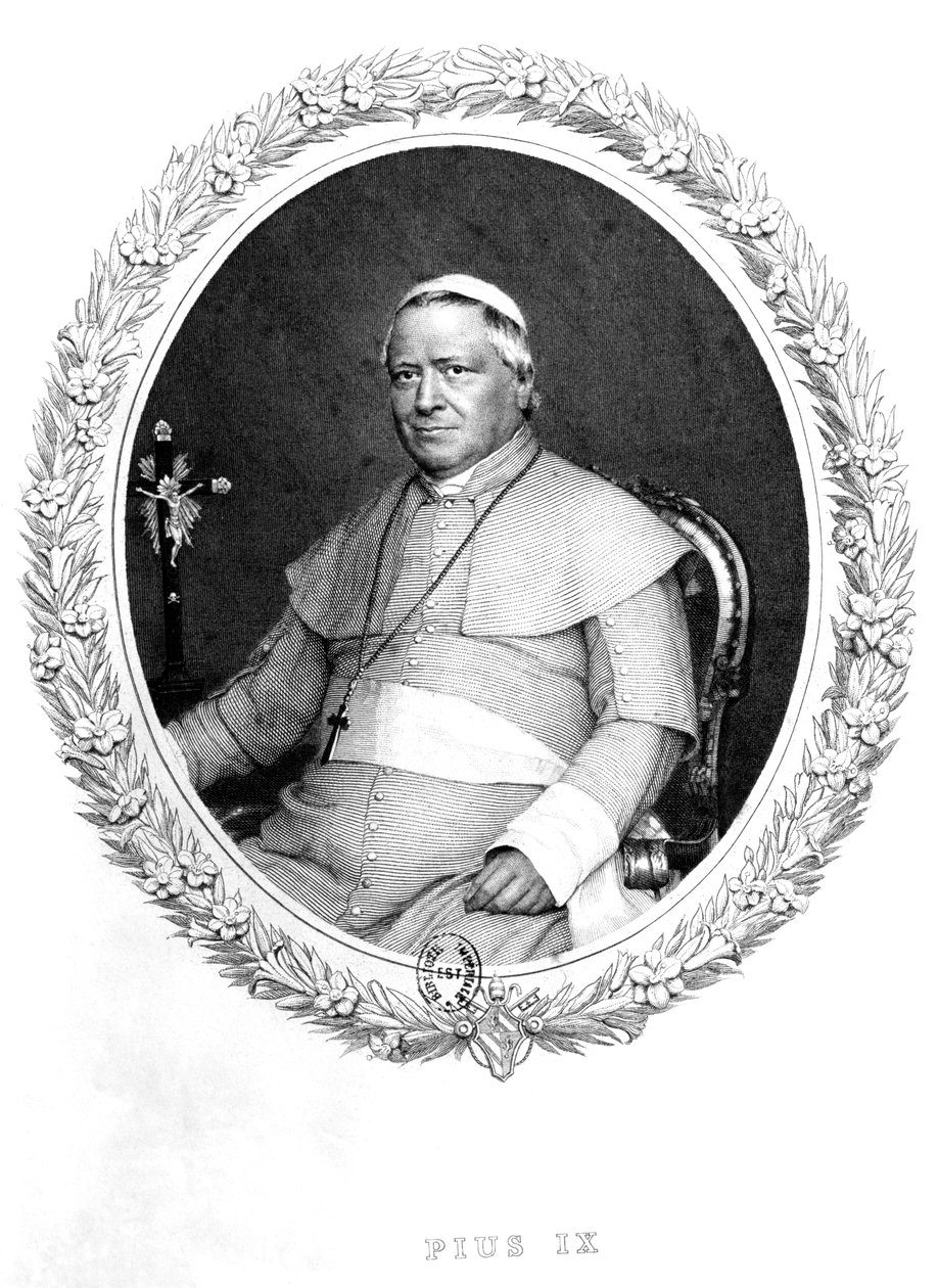 Pave Pius IX af Unbekannt