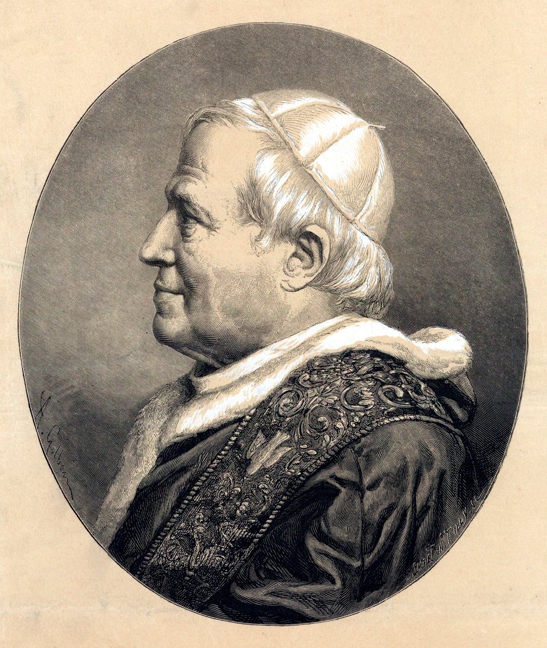 Pave Pius IX, 1846 af Unbekannt