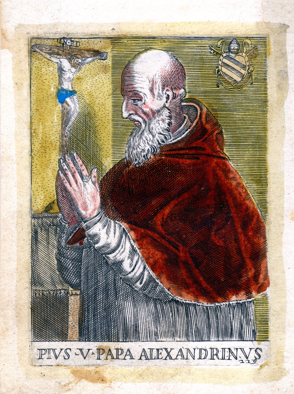 Pave Sankt Pius V af Unbekannt