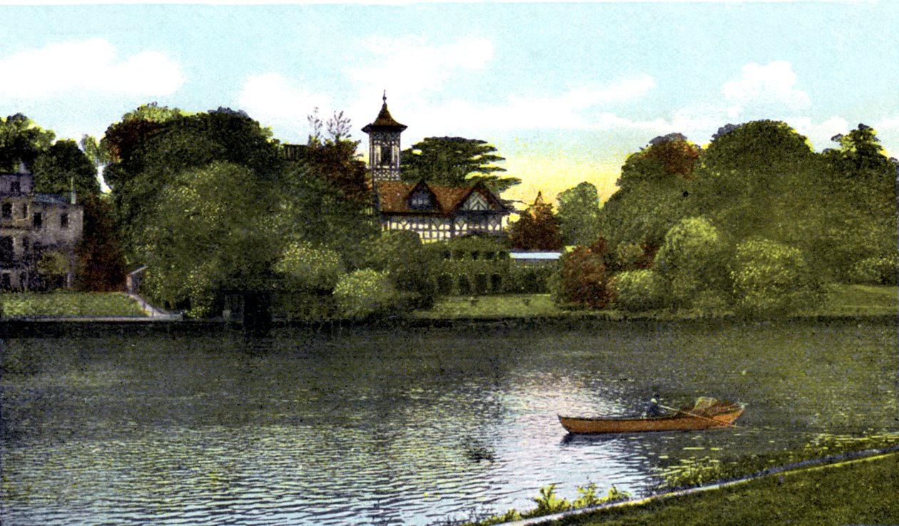Popes Villa, Twickenham, London, 20. århundrede af Unbekannt