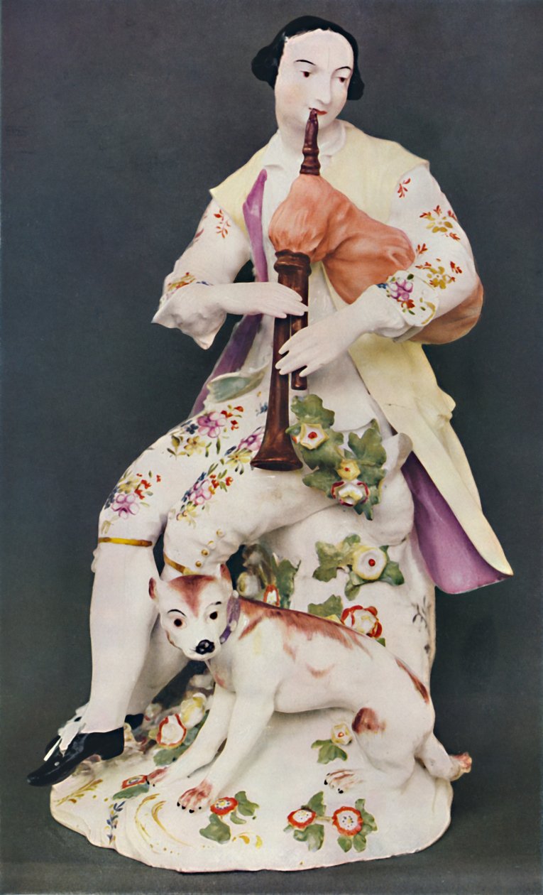 Porcelænsfigur mærket WD-CO. Derby, omkring 1760, c1760 af Unbekannt