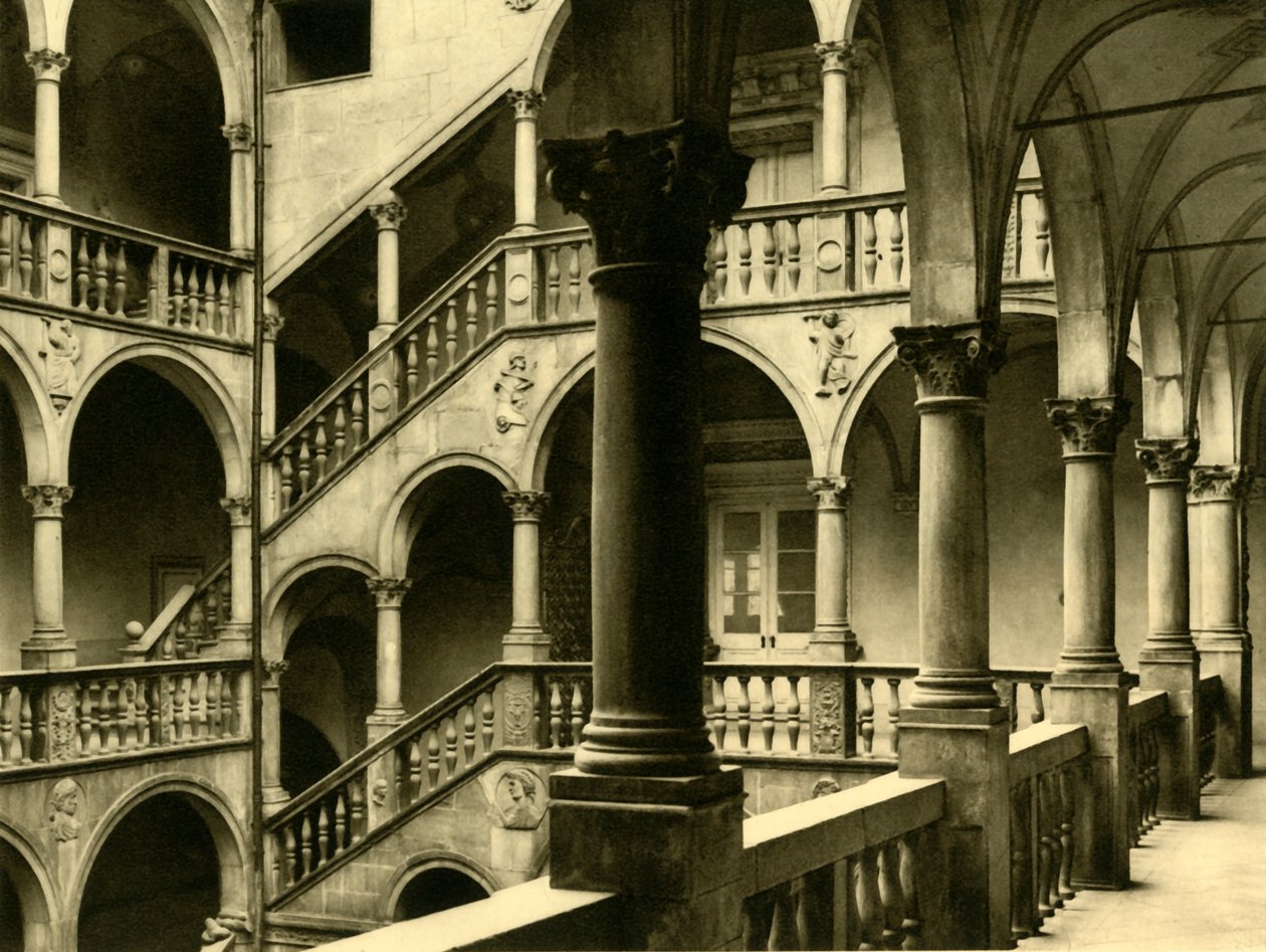 Porcia Slot, Spittal an der Drau, Kärnten, Østrig, c1935. af Unbekannt