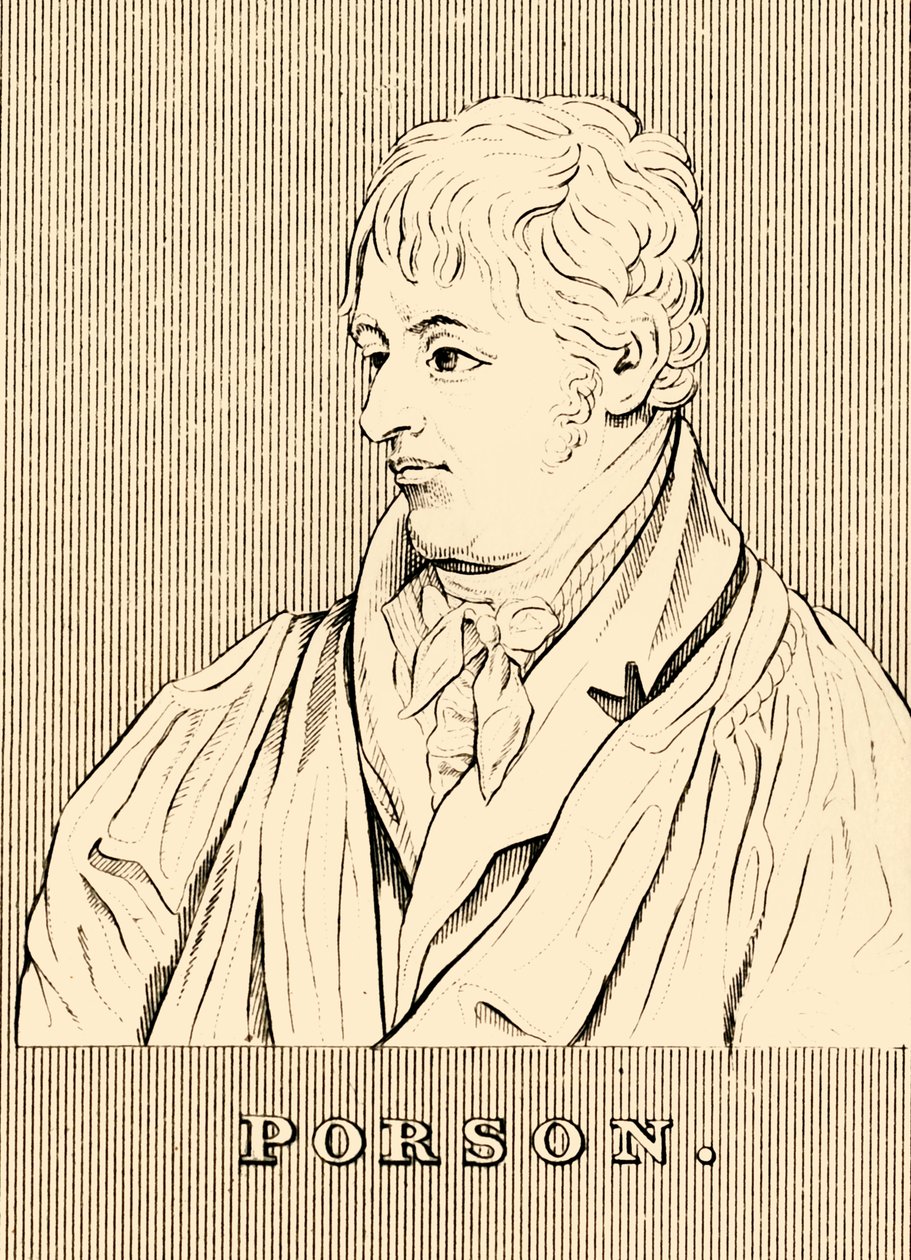 Porson, 1759- 1808, 1830. af Unbekannt