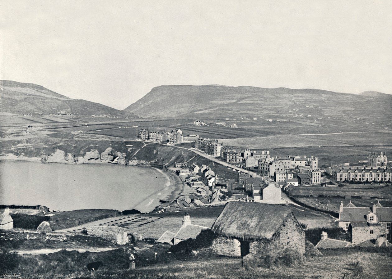 Port Erin - Panoramaudsigt over byen og dens nærhed, 1895 af Unbekannt