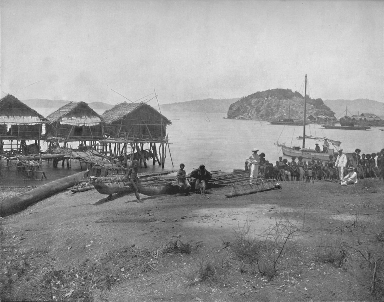 Port Moresby, 1800-tallet af Unbekannt