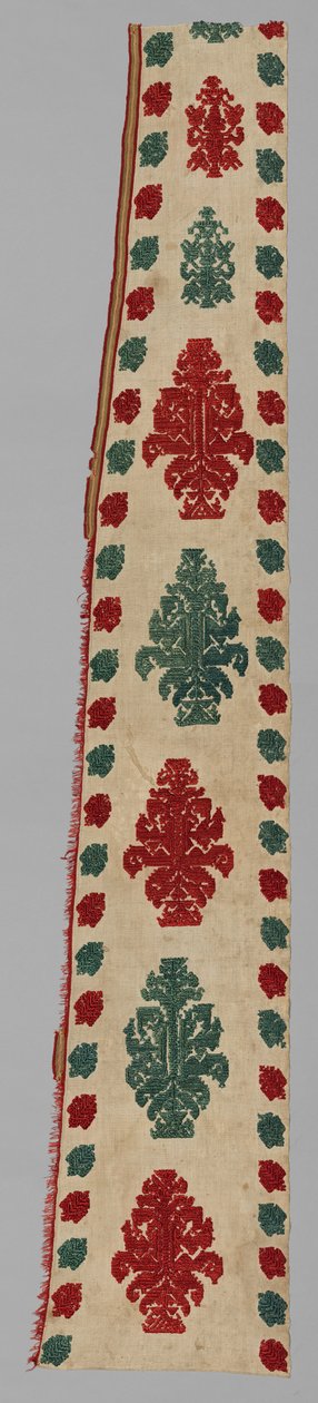 Del af et sengetelt, 1700-tallet. af Unbekannt