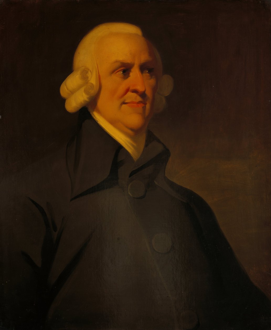 Portræt af Adam Smith 1723-1790, 1795 af Unbekannt