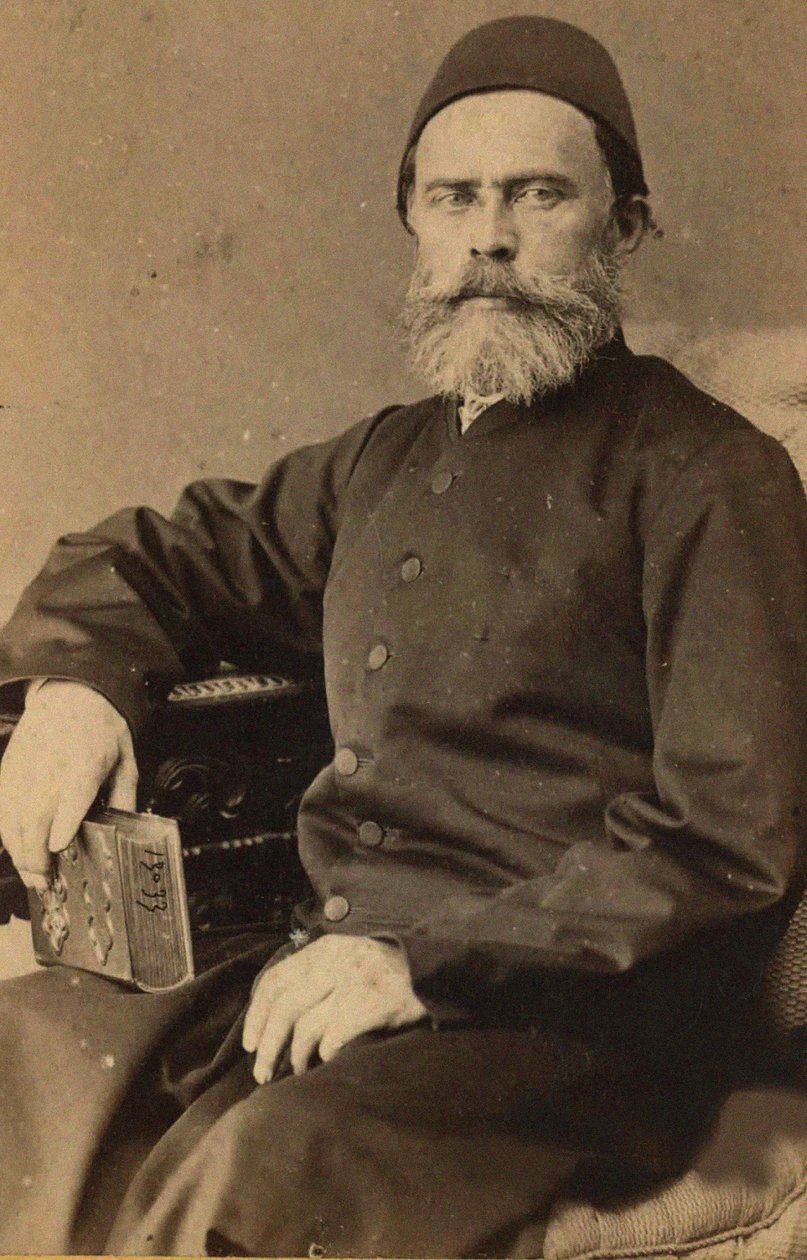 Portræt af Ahmed Cevdet Pasha 1822-1895, anden halvdel af det 19. århundrede. af Unbekannt