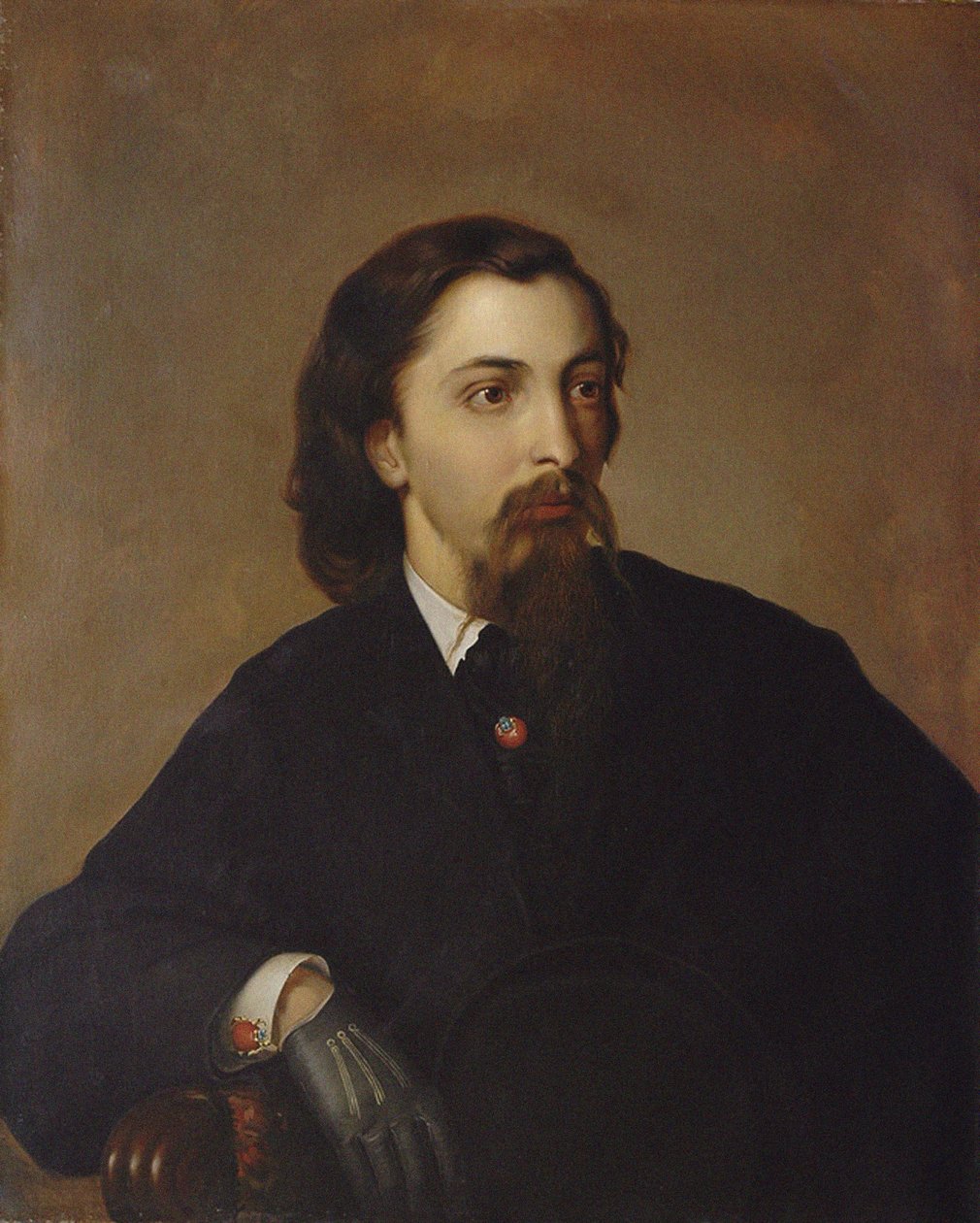 Portræt af Andrey Fyodorovich Likhachov 1832-1890 af Unbekannt