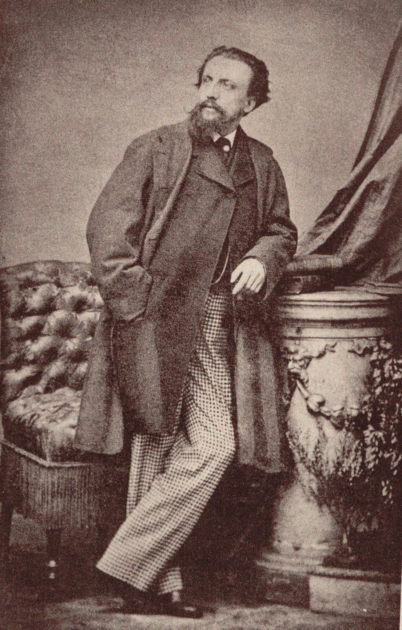 Portræt af Arthur Kalkbrenner 1828-1869, 1860. af Unbekannt