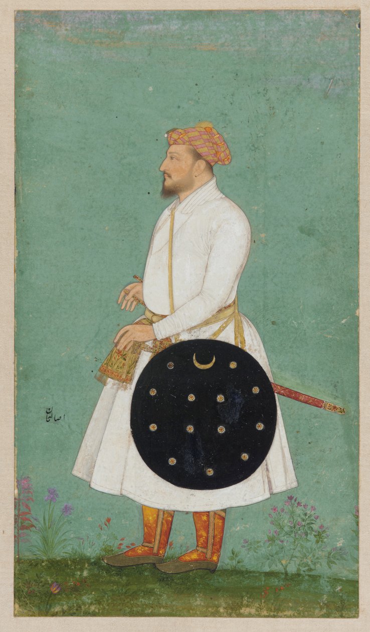 Portræt af Asalat Khan, ca. 1645. af Unbekannt