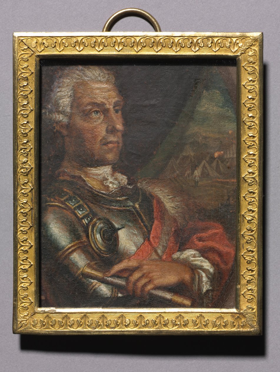 Portræt af baron Ernst Gideon Freiherr von Laudon, 1800-tallet. af Unbekannt