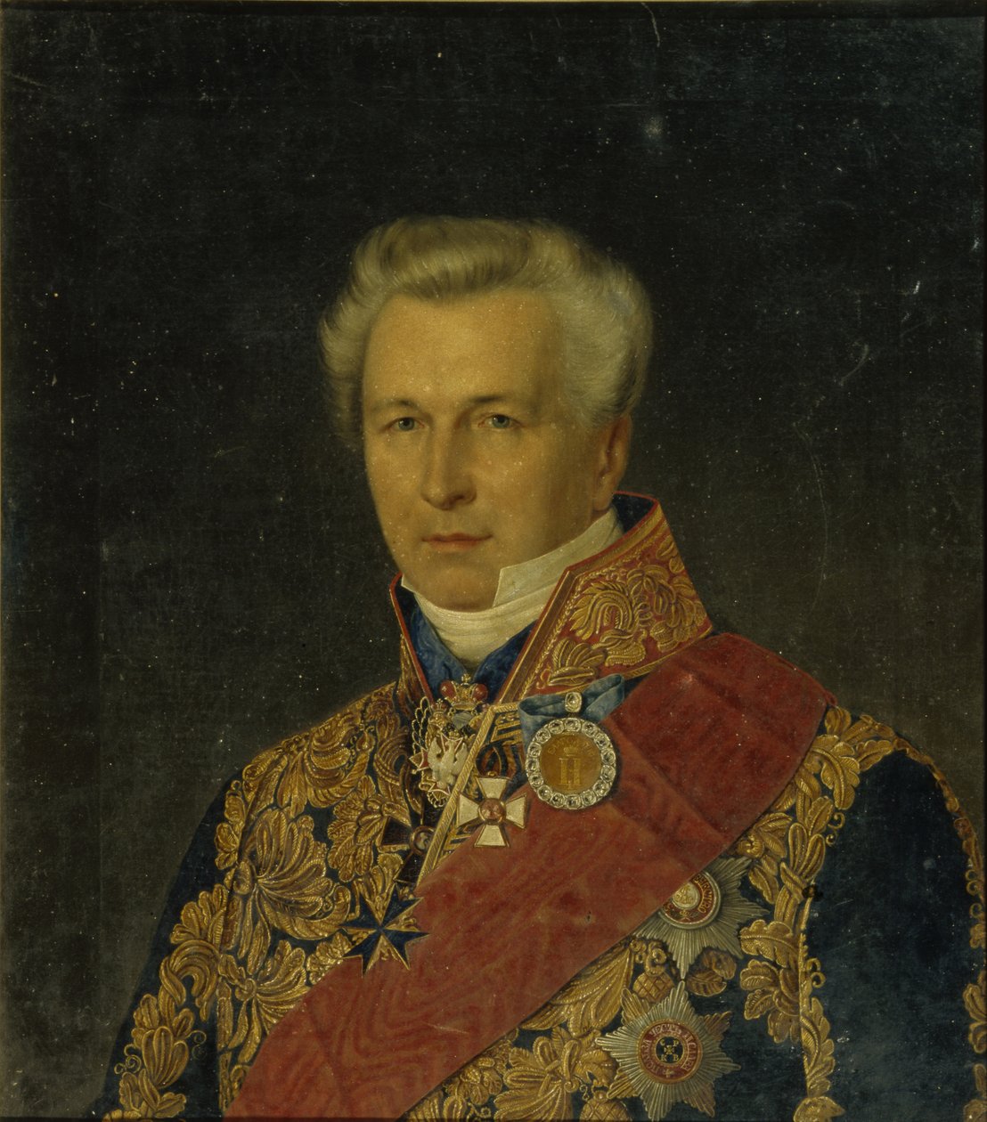 Portræt af baron Leo Karlovich Bode 1787-1859, 1850