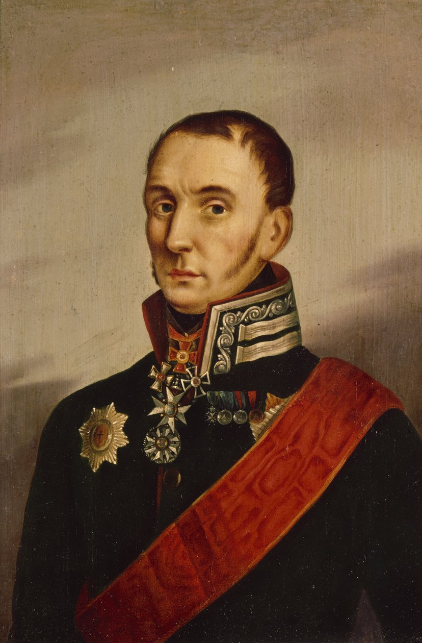 Portræt af Baronet Sir James Wylie 1768-1854, første kvartal af 1800-tallet af Unbekannt