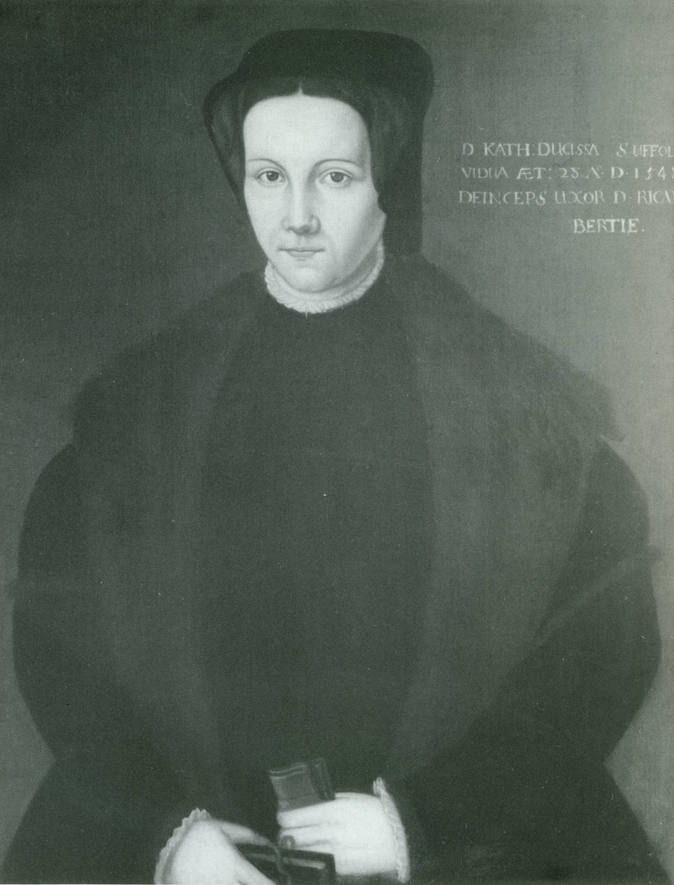 Portræt af Catherine Willoughby, hertuginde af Suffolk af Unbekannt